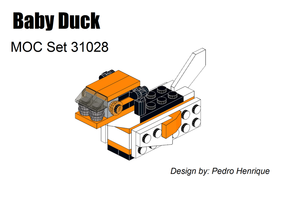 Lego Baby Duck - MOC 31028