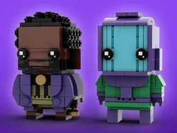 He Who Remains and Kang Brickheadz LEGO MOC - Marvel Studios Loki