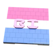 Bisexual Mosaic Art