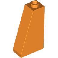 Lego Brick Sloped 75° 2 x 1 x 3 with Hollow Stud / Orange