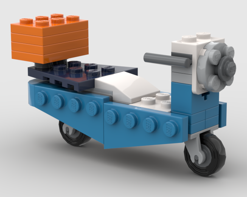 Lego 31099 Food Delivery Motorbike