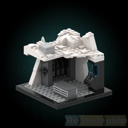 Hoth base diorama