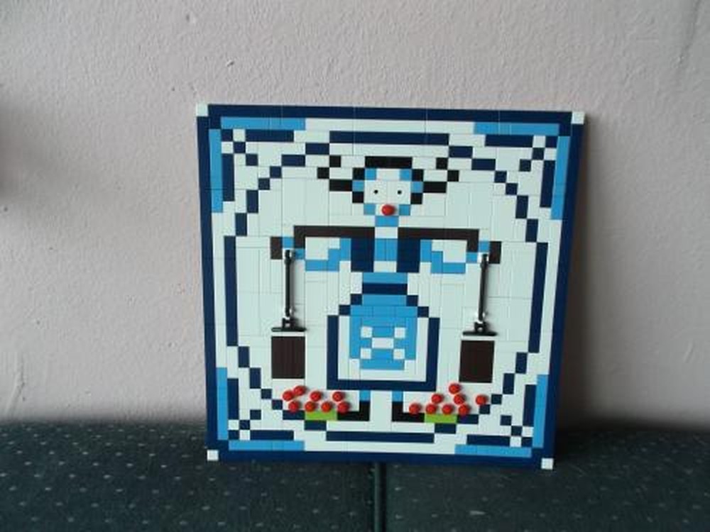 Lego Delfts Blue Dutch Milkmaid