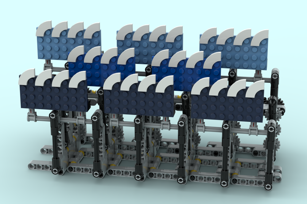 Lego Modular Wave machine