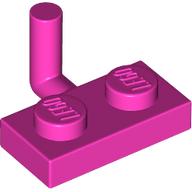 Lego Plate Special 1 x 2 with Bar Up [Horizontal Arm 5mm] / Dark Pink