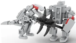 Transformers Micro AOE Grimlock Mini Dinosaur T-Rex Mecha