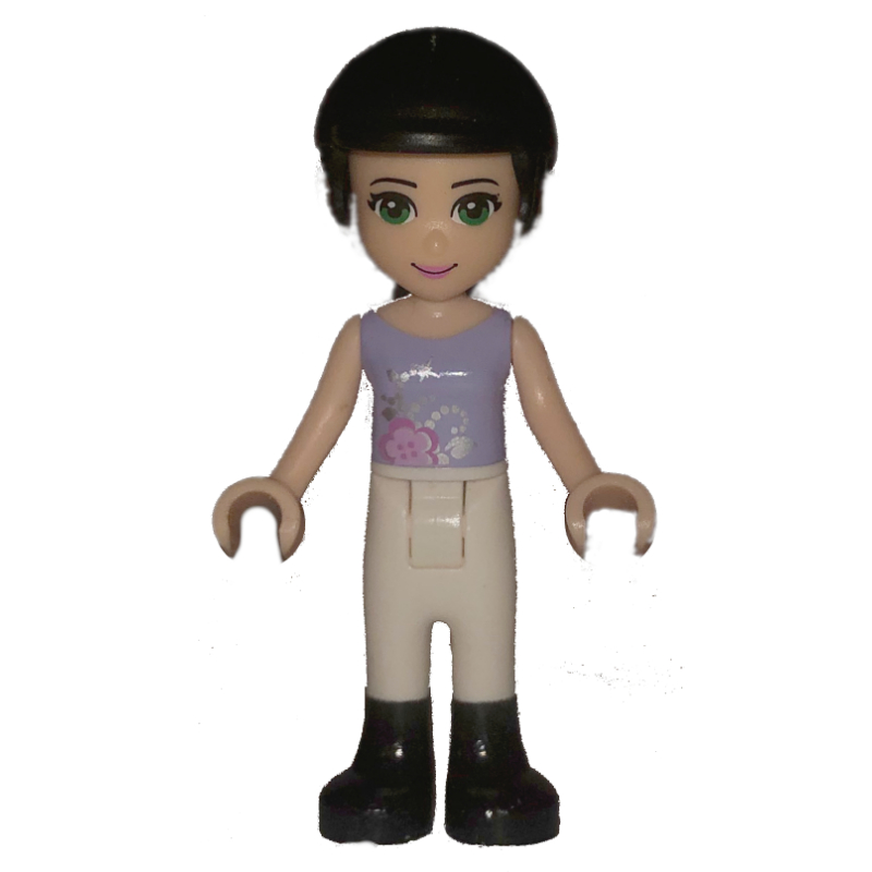 Lego Emma - Lavender Top, White Trousers