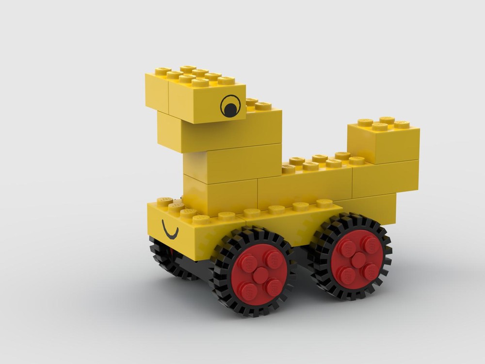 Lego Küken auf Rädern