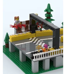 Playable Soap Box Racing Track