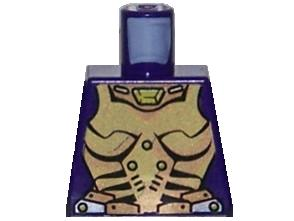 Lego Torso Exo-Force Gold Body Armor with Amulet Pattern