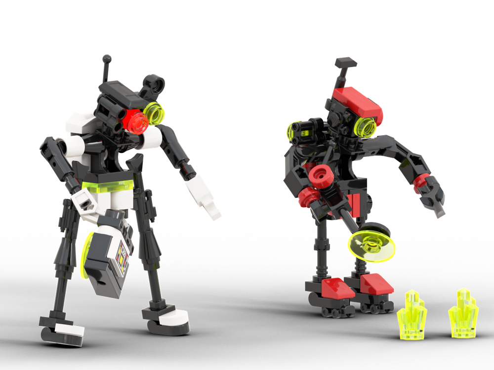 Lego Pair of Drones - Recon & Analyze