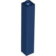 Brick 1 x 1 x 5 with Solid Stud / Dark Blue