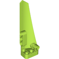 Lego Technic Panel Fairing #5 Long Smooth, Side A / Lime