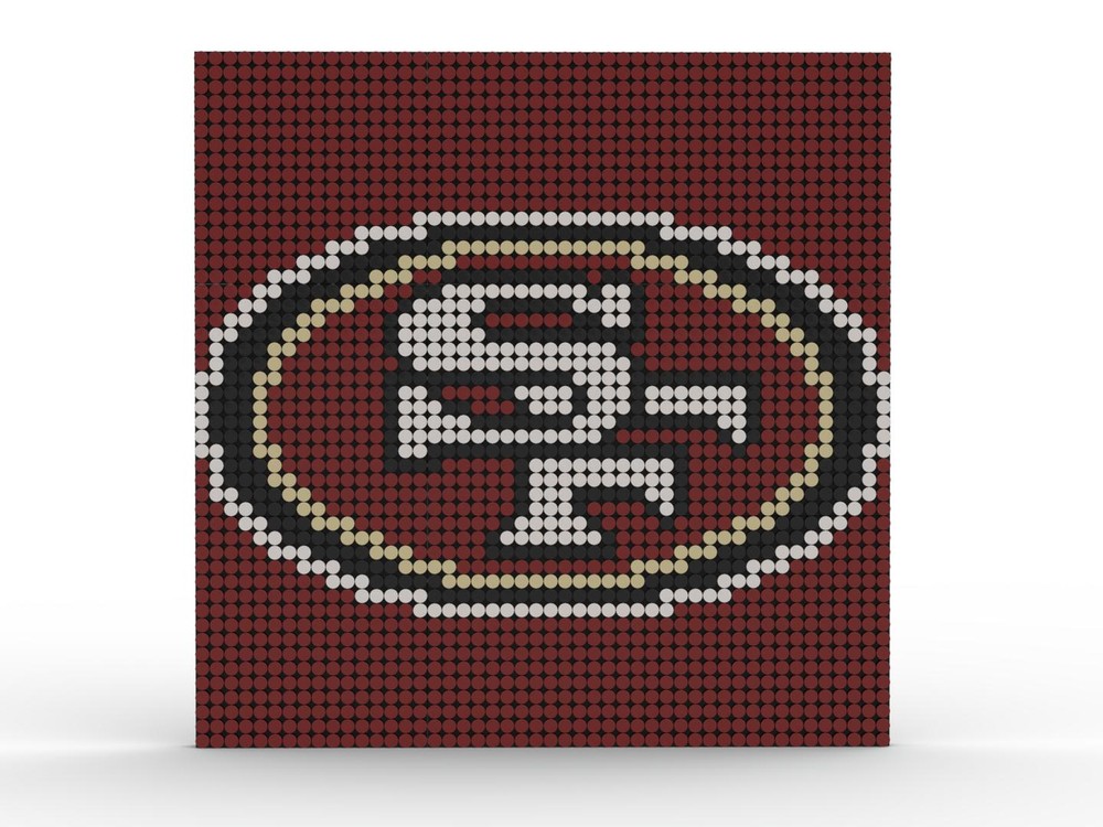 Lego San Francisco 49ers Logo