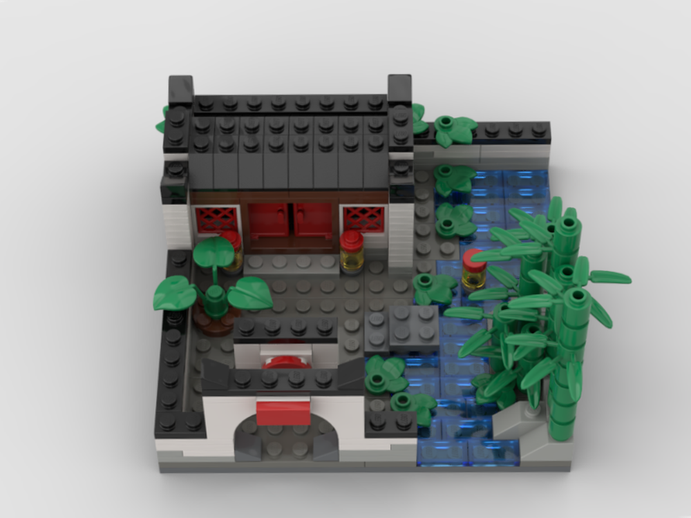 Lego Huizhou style house