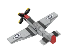P-51D Mustang - Microfig Scale