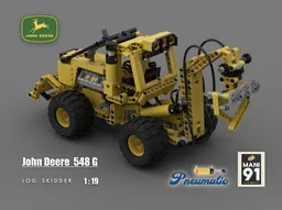 John Deere 548G Pneumatic Log Skidder