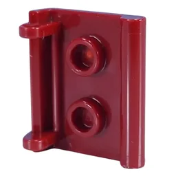 Book Binding with Two Studs / Dark Red