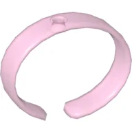 Clikits Bracelet, Bangle with Hole / Trans-Pink