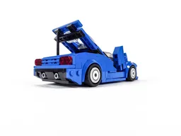 Bugatti EB110 exploded view modification (DISPLAY ONLY)