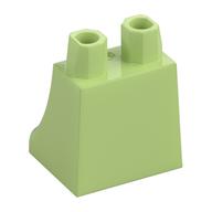 Lego Hips and Legs Under Dress/Robe / Yellowish Green