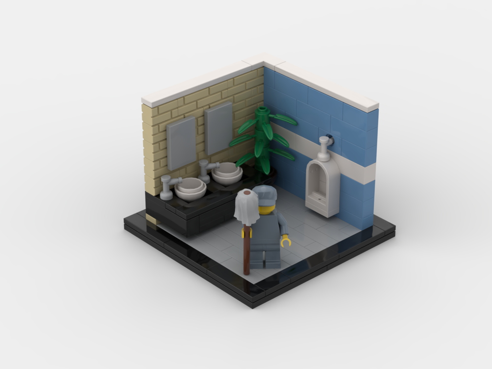 Lego Display Base for Janitor