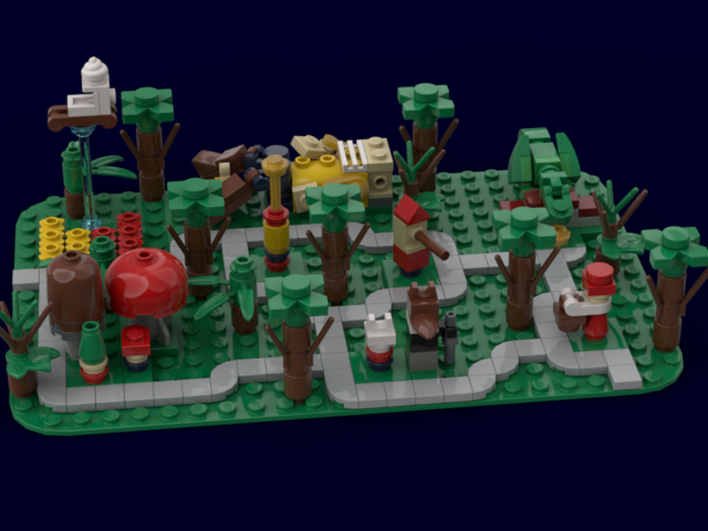 Lego Sprookjesbos uit De Efteling
