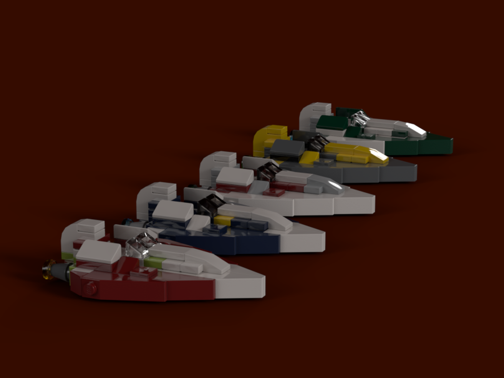 Lego Delta B-7 Microfighter Menagerie!