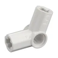 Technic Axle and Pin Connector Angled #5 - 112.5° / White