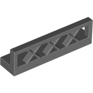 Lego Fence Lattice 1 x 4 x 1 / Dark Bluish Gray