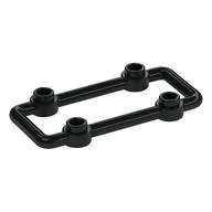 Lattice 3 x 6 Module with Studs / Black
