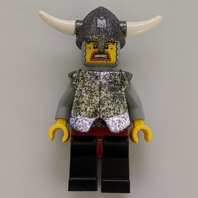 Lego Viking Warrior - Breast Plate, Black Legs