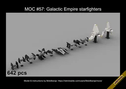 Starfighter pack #2: Galactic Empire (microscale)