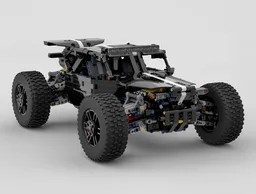 4WD RC Race Buggy (Black) + BuWizz MOD