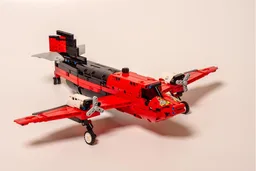 Red Cargo Plane