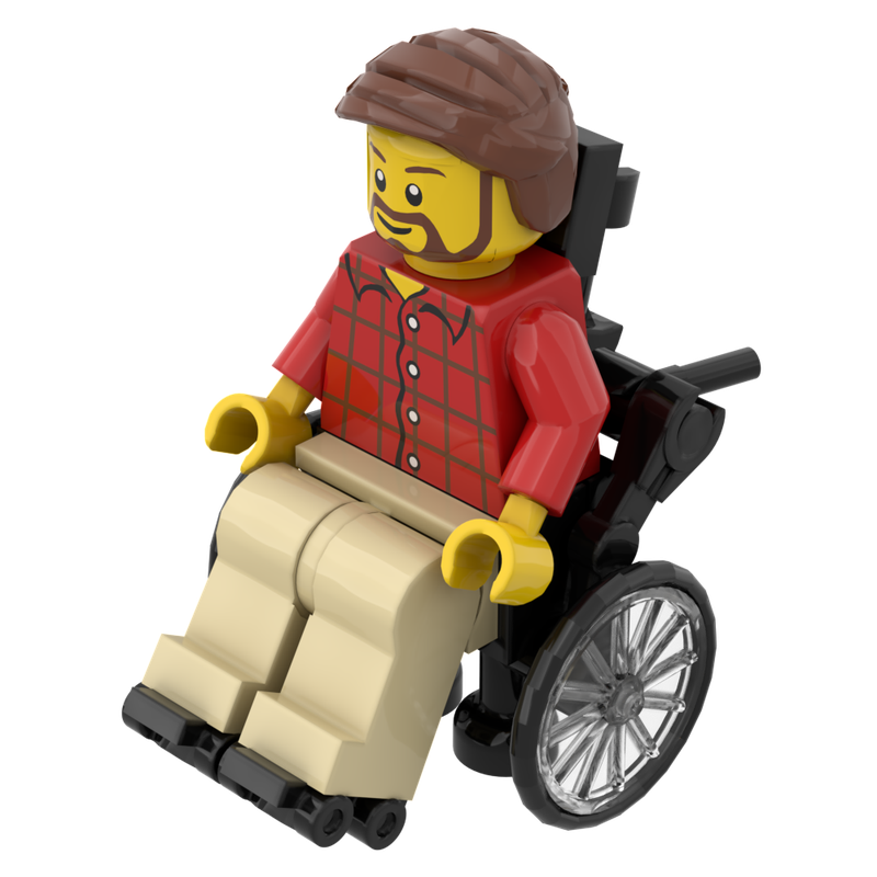 Lego Custom Wheelchair