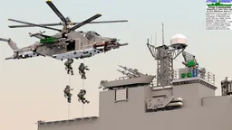 Large Scale Littoral Gunboat