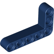 Lego Technic Beam 3 x 5 L-Shape Thick / Dark Blue