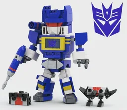 Lego Transformers G1 -Soundwave-