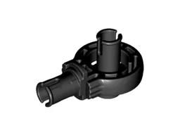 Technic Rotation Joint Ball Loop with Two Perpendicular Pins with Friction
