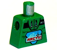 Torso Arctic Logo Large and 'A2' Pattern
