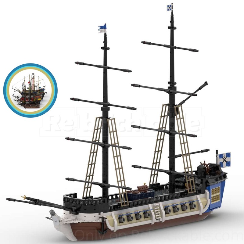 Lego Lord's Homage | Bluecoat Frigate