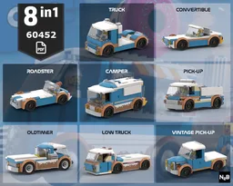 Lego 60452 Builder's Pack 8 in 1