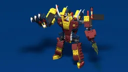 Fire Dragon Mech