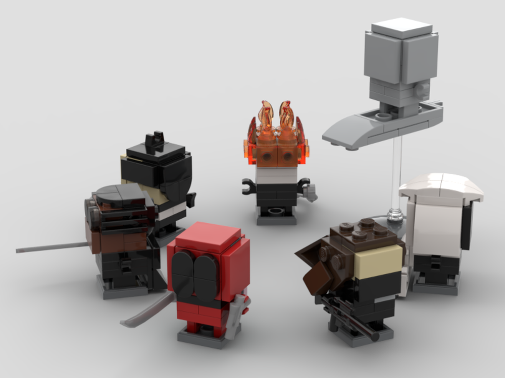 Lego Mini-brickheadz - Other ambiguous Marvel characters