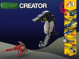 Seahorse alternative build on 3-1 deep sea creatures