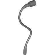 Lego Plant, Vine with Bar and Bar Hole / Dark Bluish Gray