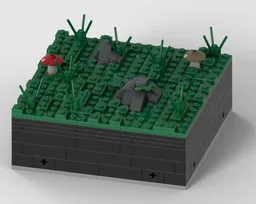 Modular Terrain - Grass with Rocks