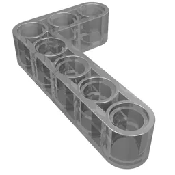 Technic Beam 3 x 5 L-Shape Thick / Trans-Brown