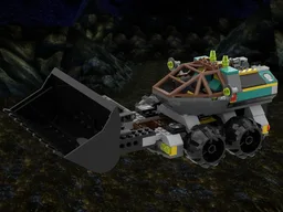 Rock Raiders Loader Dozer Shovel Loader
